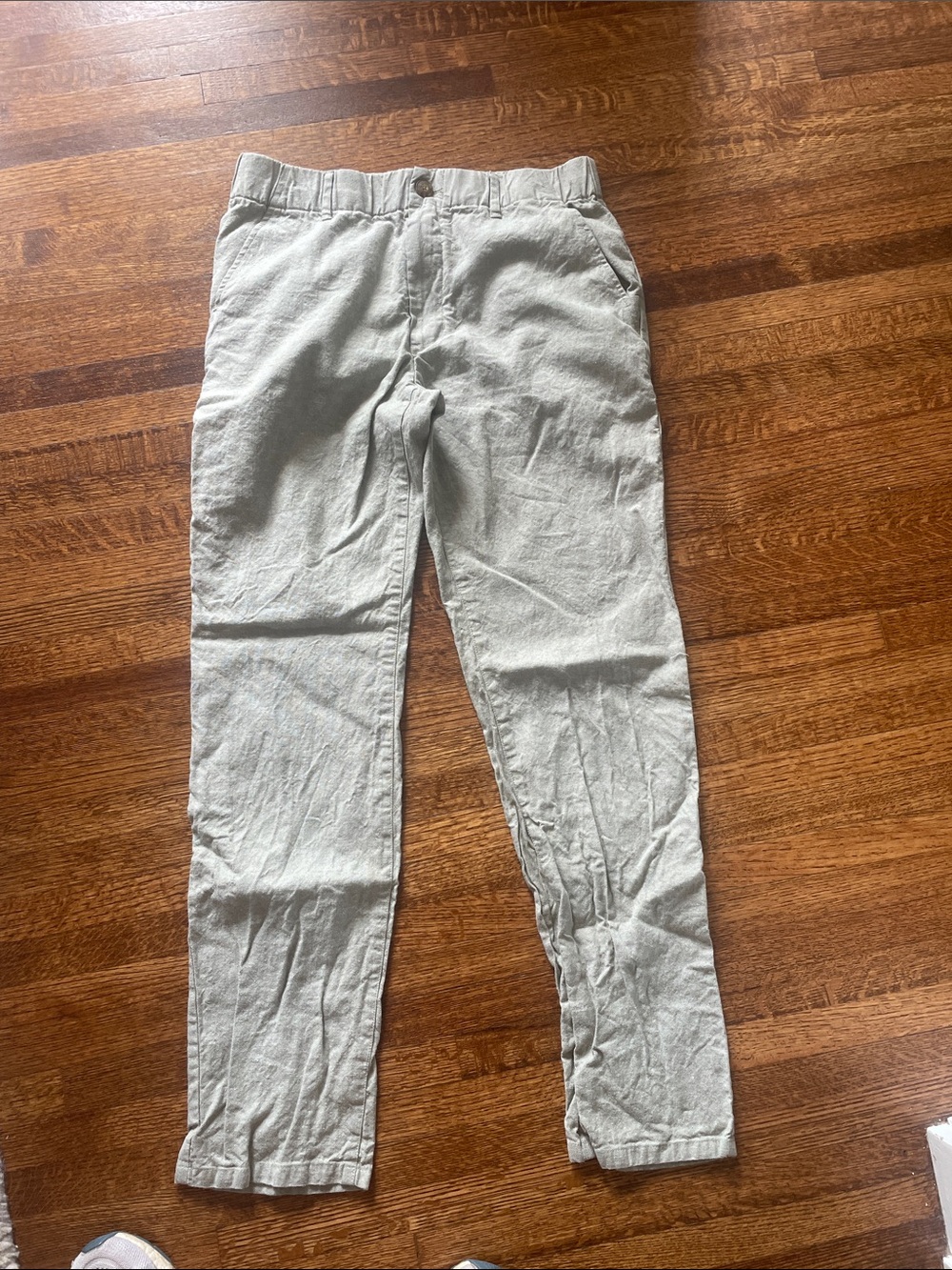 Marine Layer Light Gray-green Men's Chinos hemp